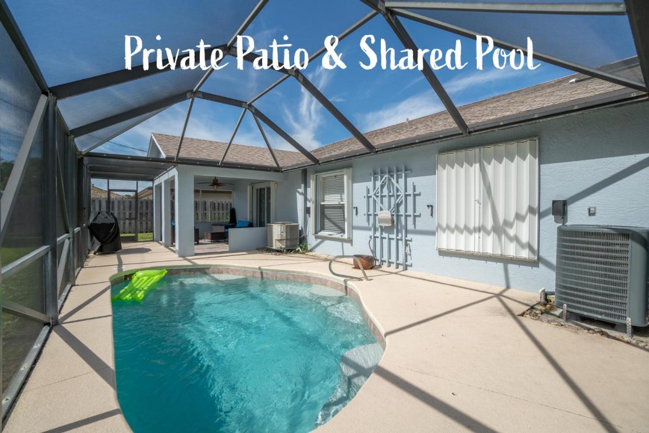 Serene Seaside Retreat - Dog Friendly - 2Br Townhouse With Shared Heated Pool Steps To Paradise Beach! Melbourne Exteriör bild