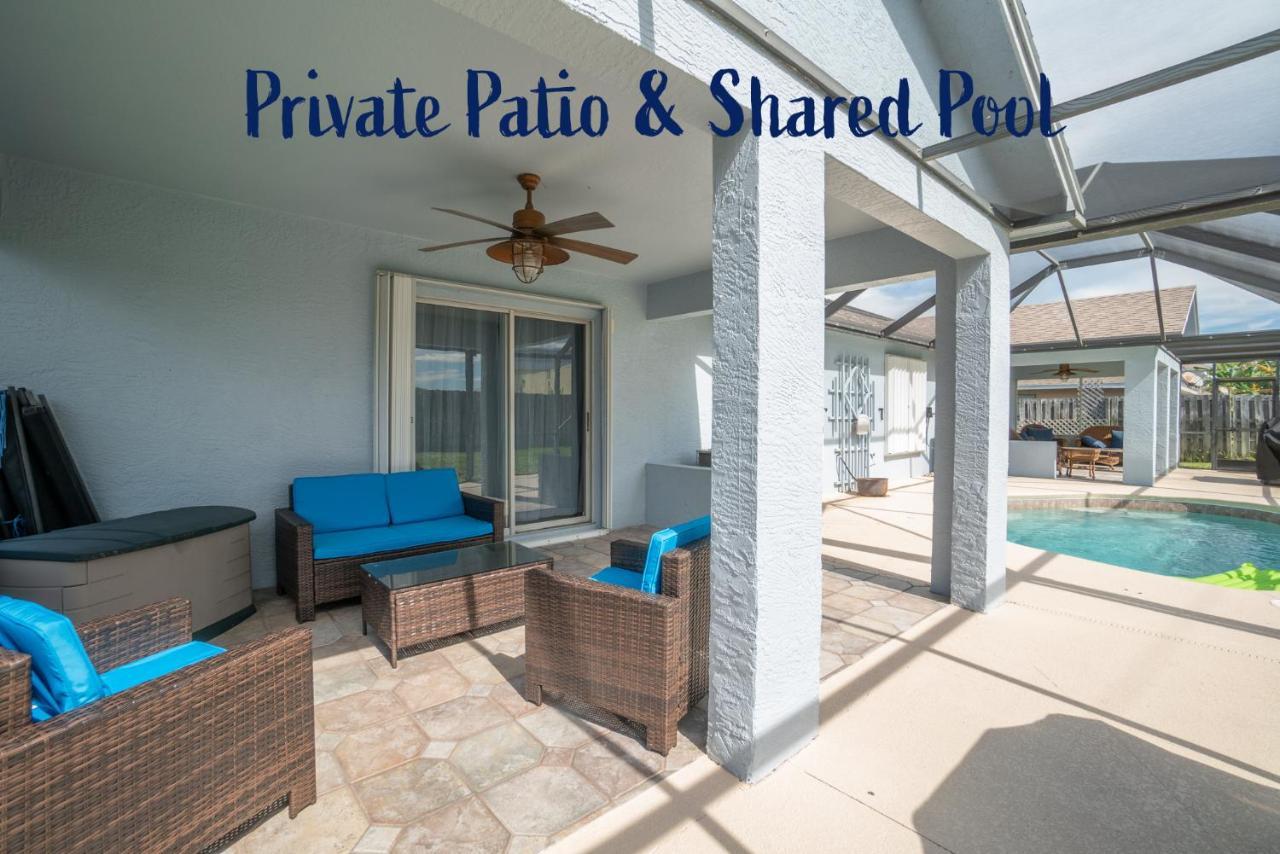 Serene Seaside Retreat - Dog Friendly - 2Br Townhouse With Shared Heated Pool Steps To Paradise Beach! Melbourne Exteriör bild